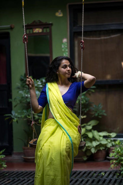 Limelight Mulmul Saree