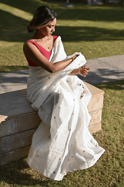 Love Note Jamdani Saree