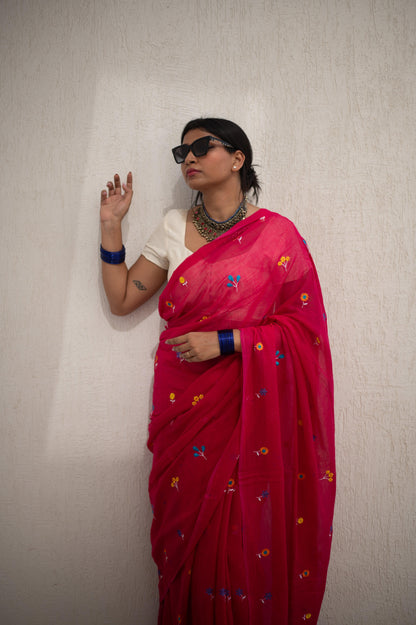 Selene’s Garden Saree - Mayin India 