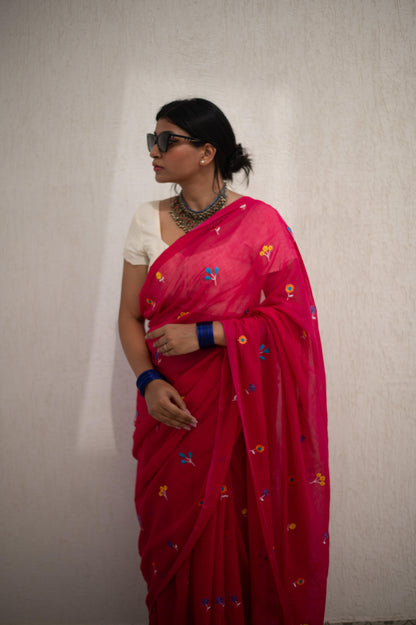 Selene’s Garden Saree - Mayin India 