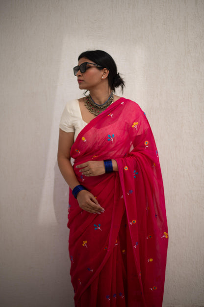 Selene’s Garden Saree - Mayin India 