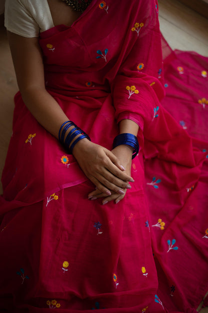 Selene’s Garden Saree - Mayin India 