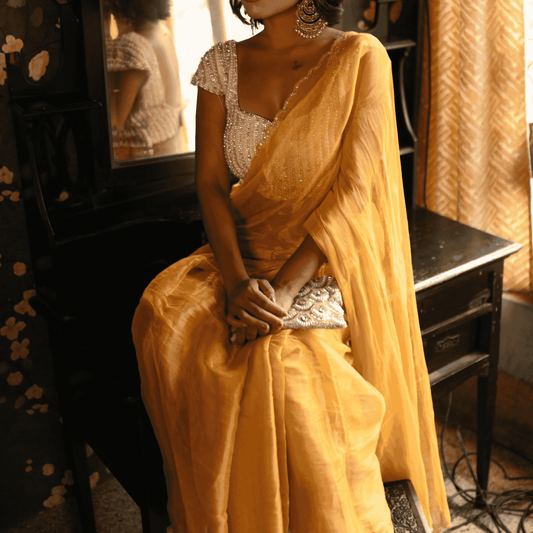 Miss Earth Tissue Saree