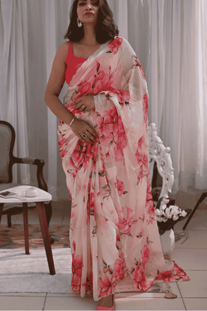 Camellia Pure Silk Saree