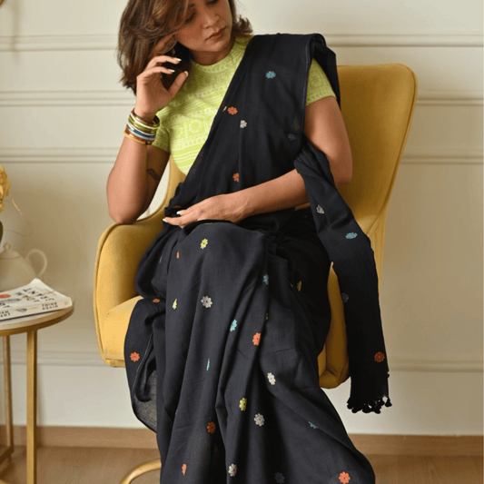 Bloom Jamdani Saree