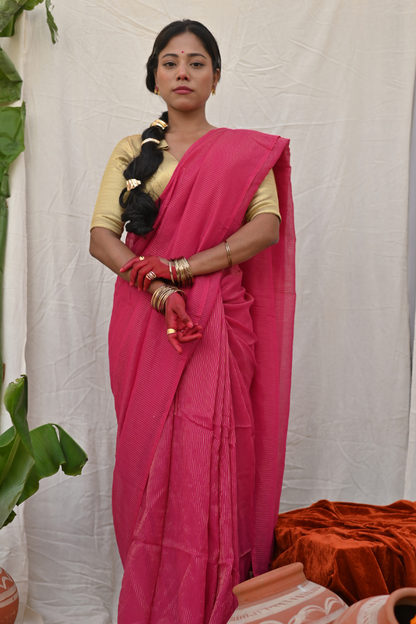 Rouge Raani Mul Saree