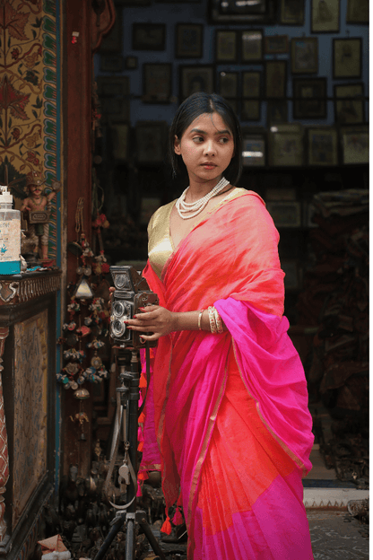 Haseen Dilruba Mul Saree
