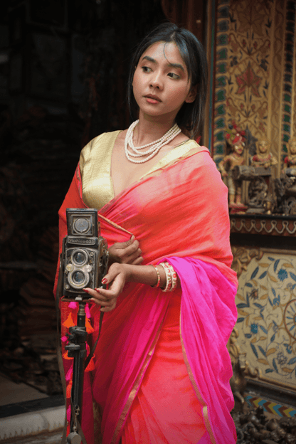 Haseen Dilruba Mul Saree