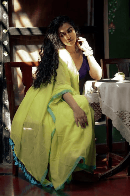 Limelight Mulmul Saree