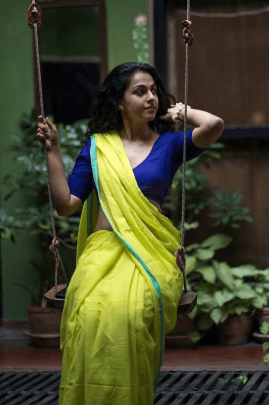 Limelight Mulmul Saree