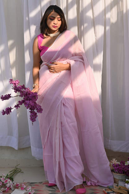 Summer Rośe Mul Saree