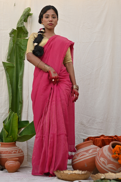Rouge Raani Mul Saree