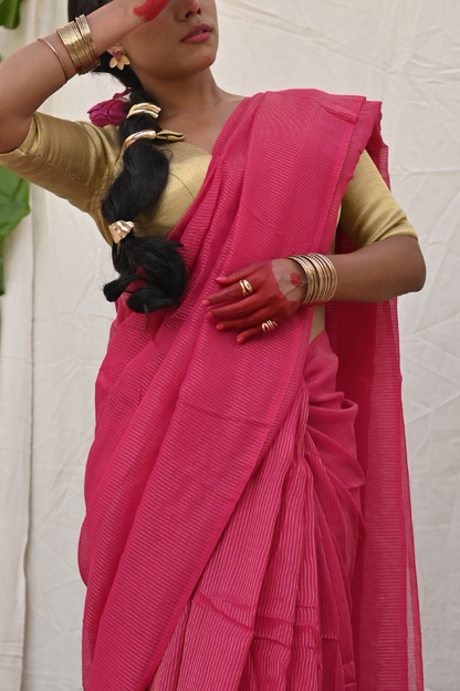 Rouge Raani Mul Saree