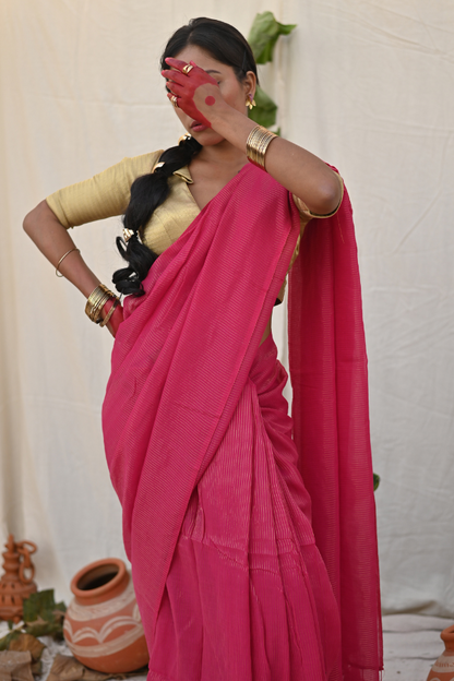 Rouge Raani Mul Saree