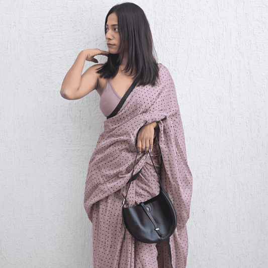 The Nude Dot Saree
