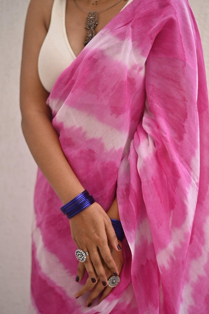 Gulabo Mul Saree