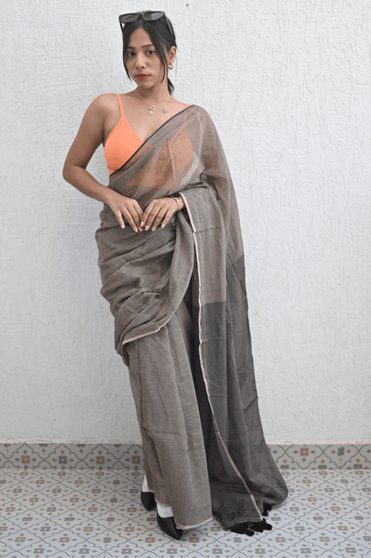 Pretty Brown Eyes Saree