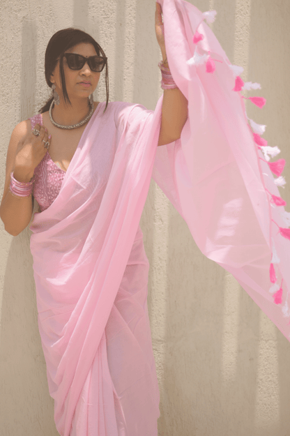 Fairy Tale Mul saree - Mayin India 