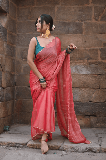 Reigning Queen Tissue Saree