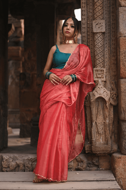 Reigning Queen Tissue Saree