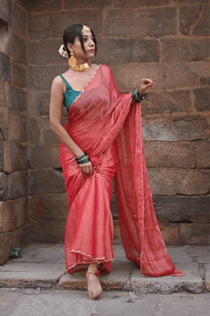 Reigning Queen Tissue Saree