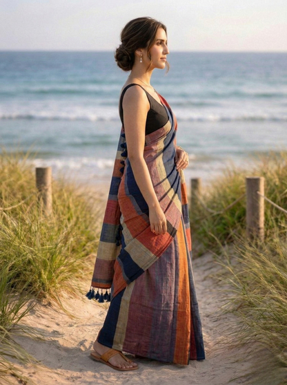 Urban Tide Acrylic Cotton Saree
