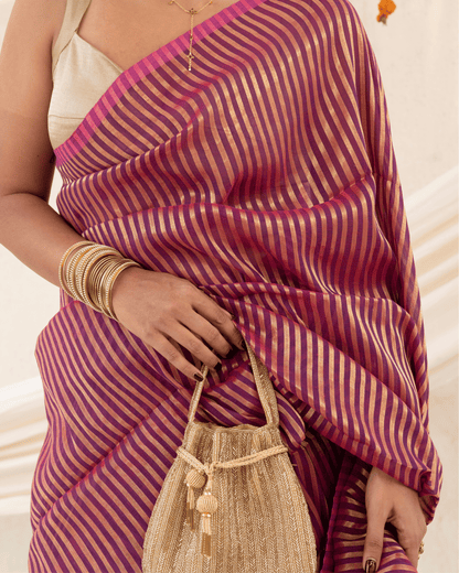 Meera Cotton Zari Saree