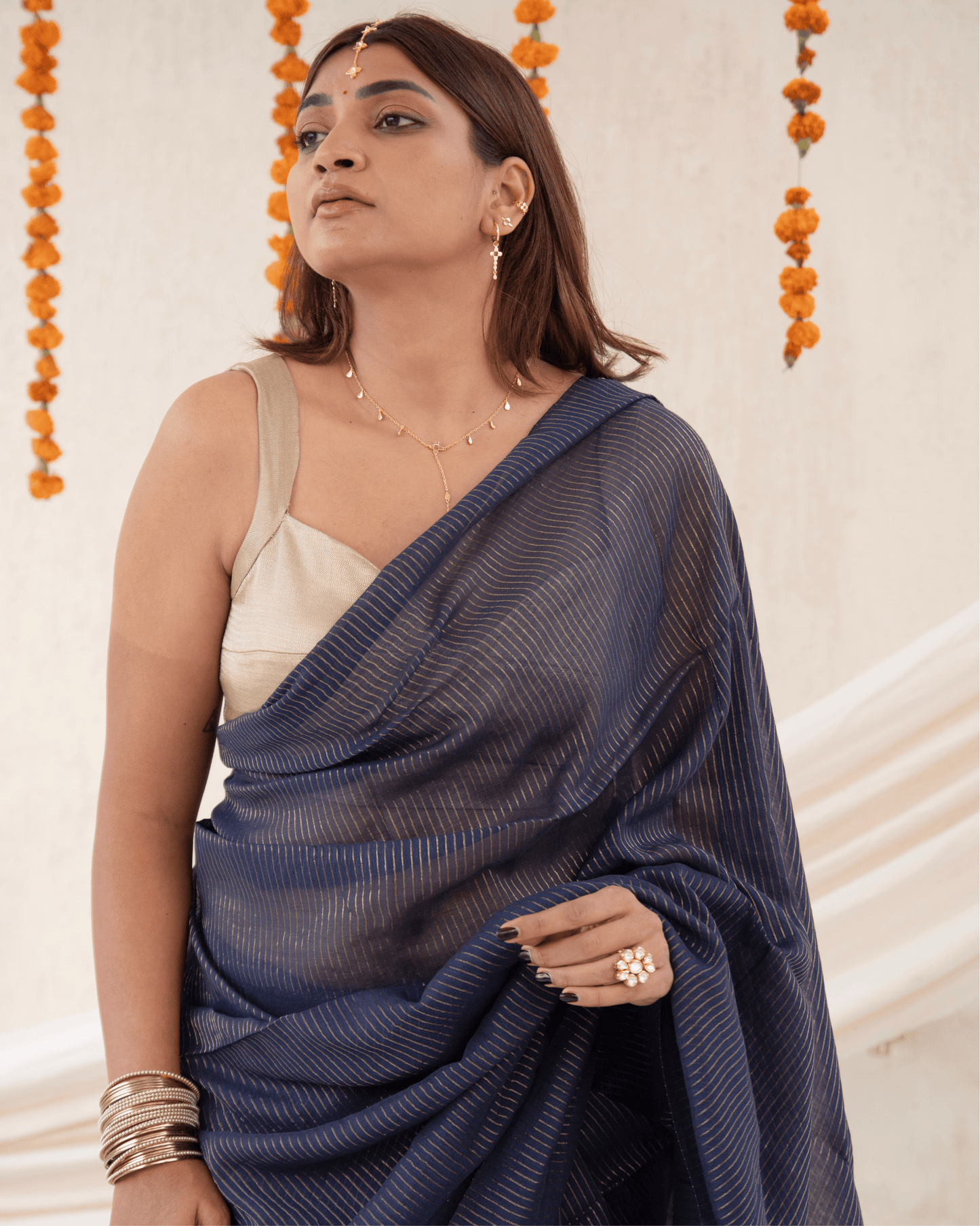 Magic At Midnight Mul Saree