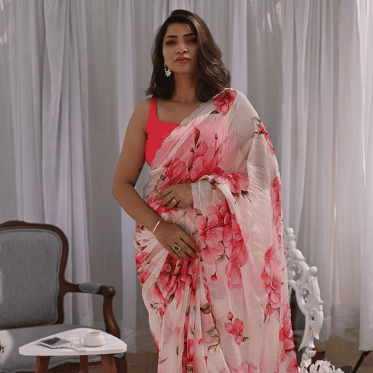 Camellia Pure Silk Saree