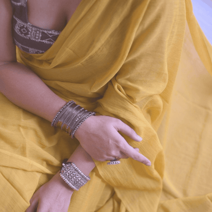 Amber Mulmul Saree