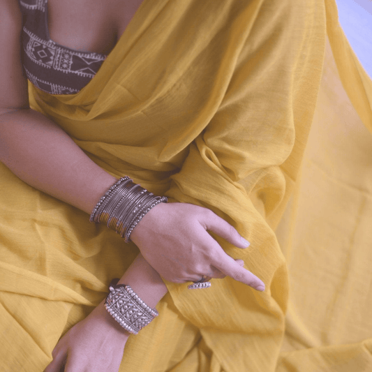 Amber Mulmul Saree