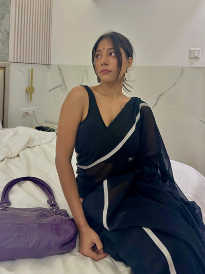Wabi-Sabi Mul Saree