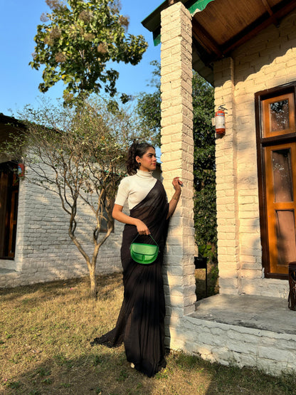 Celestial Noir Saree