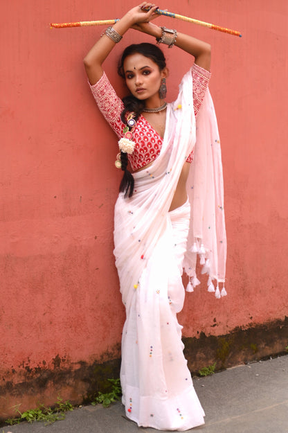 Mohe Rang de Mul Saree