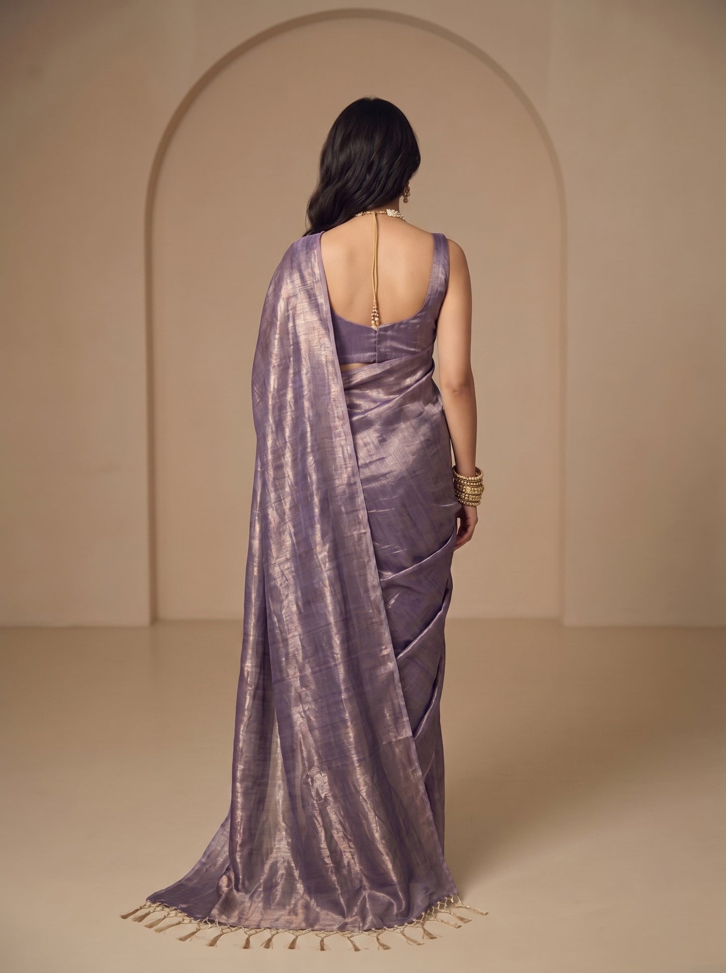 Tarini Handloom Tissue Saree