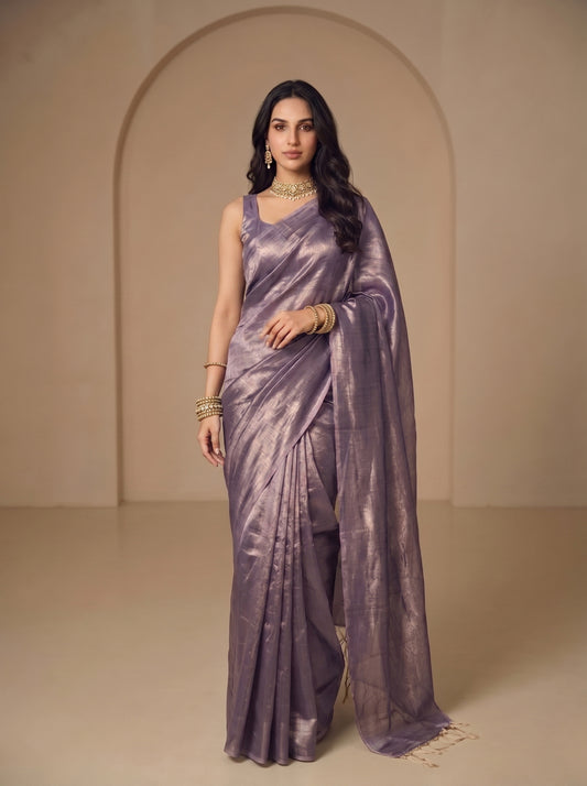 Tarini Handloom Tissue Saree