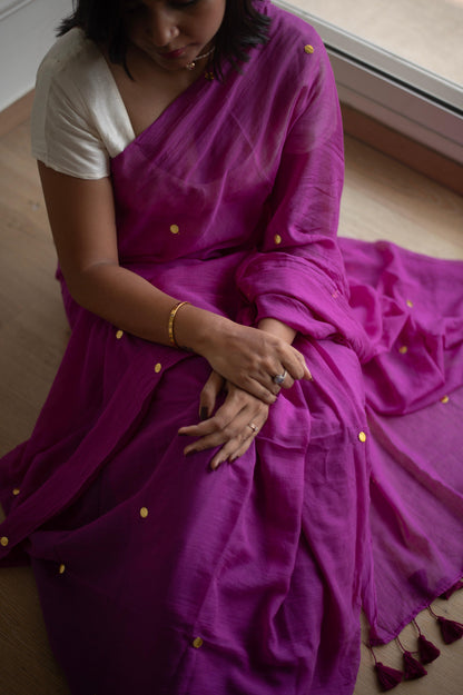 Mulberry Moon Mul Saree - Mayin India 