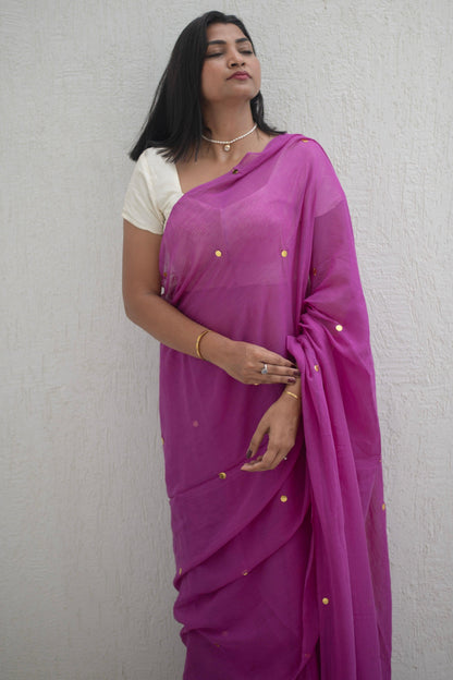 Mulberry Moon Mul Saree - Mayin India 