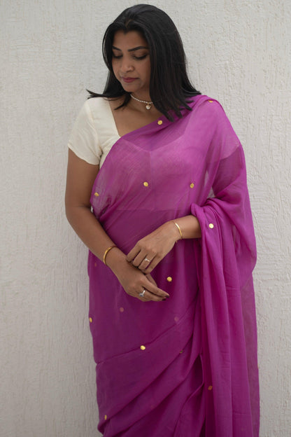 Mulberry Moon Mul Saree - Mayin India 