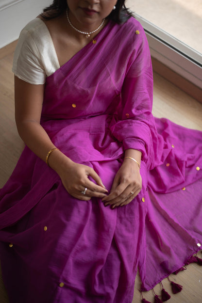 Mulberry Moon Mul Saree - Mayin India 