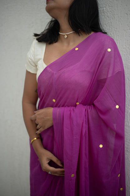 Mulberry Moon Mul Saree - Mayin India 