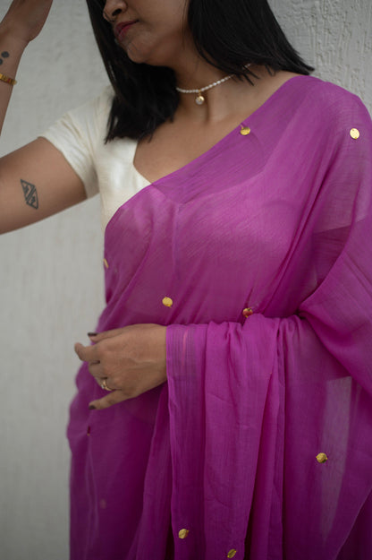 Mulberry Moon Mul Saree - Mayin India 