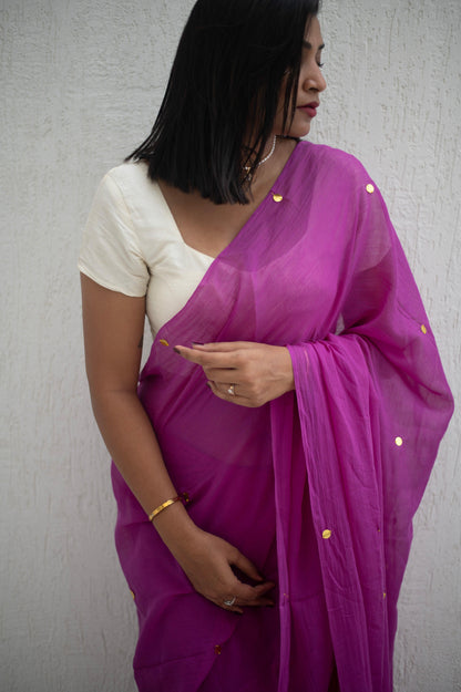 Mulberry Moon Mul Saree - Mayin India 