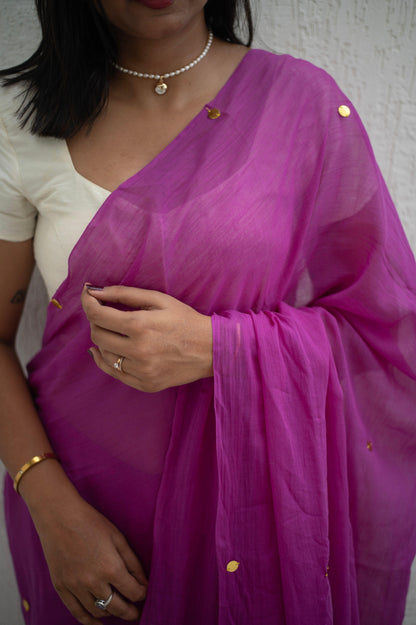 Mulberry Moon Mul Saree - Mayin India 