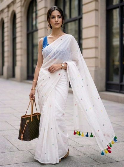 Love Note Jamdani Saree