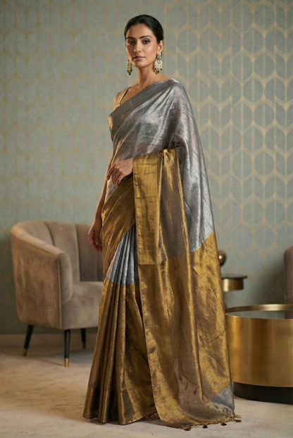 Amaira Handloom Tissue Saree