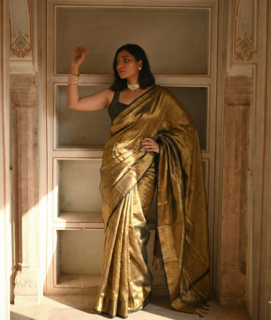 Zira Mulmul Tissue Saree