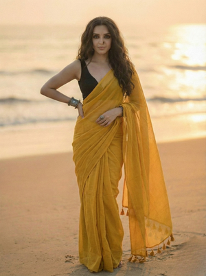Amber Mulmul Saree