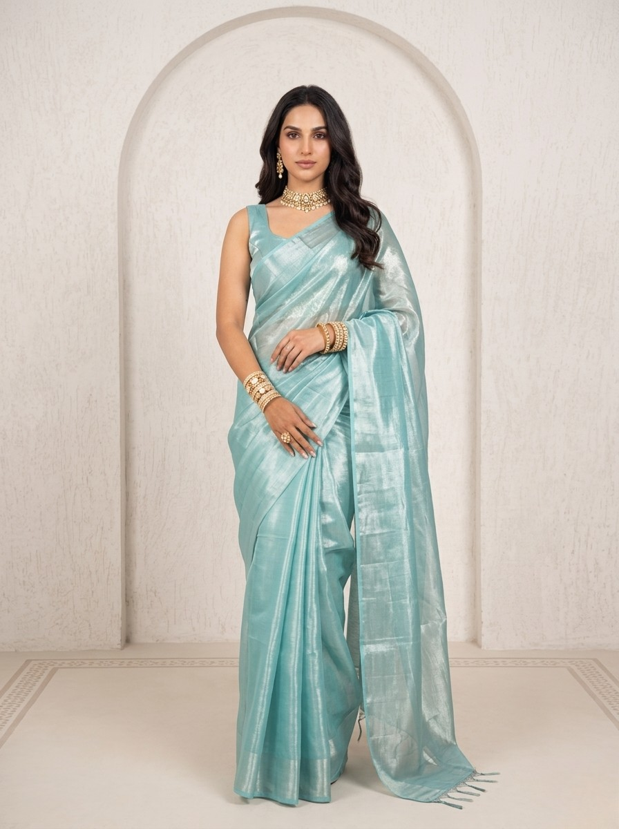 Nivira Handloom Tissue Saree