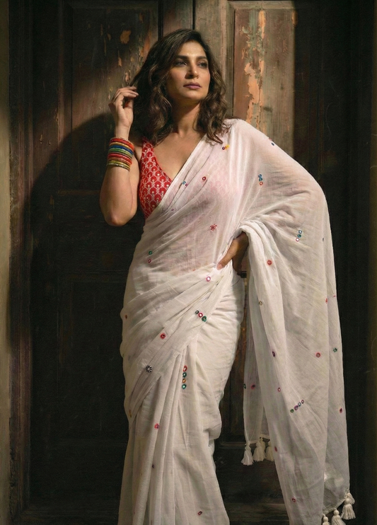 Mohe Rang de Mul Saree